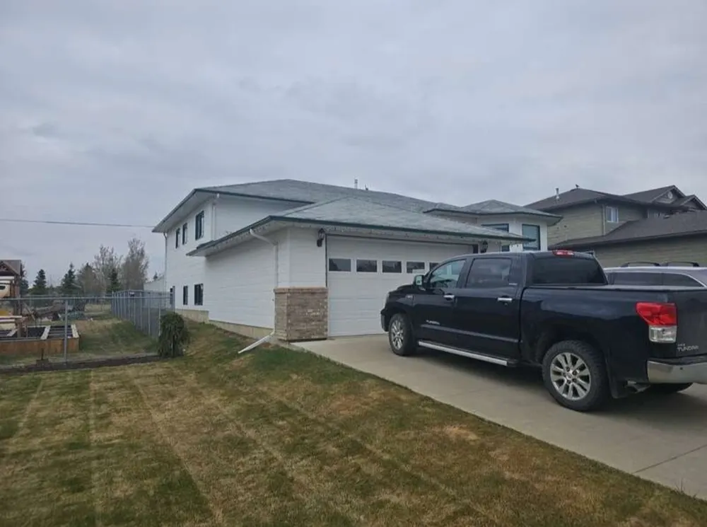 Completed roof replacement on a South Peace home