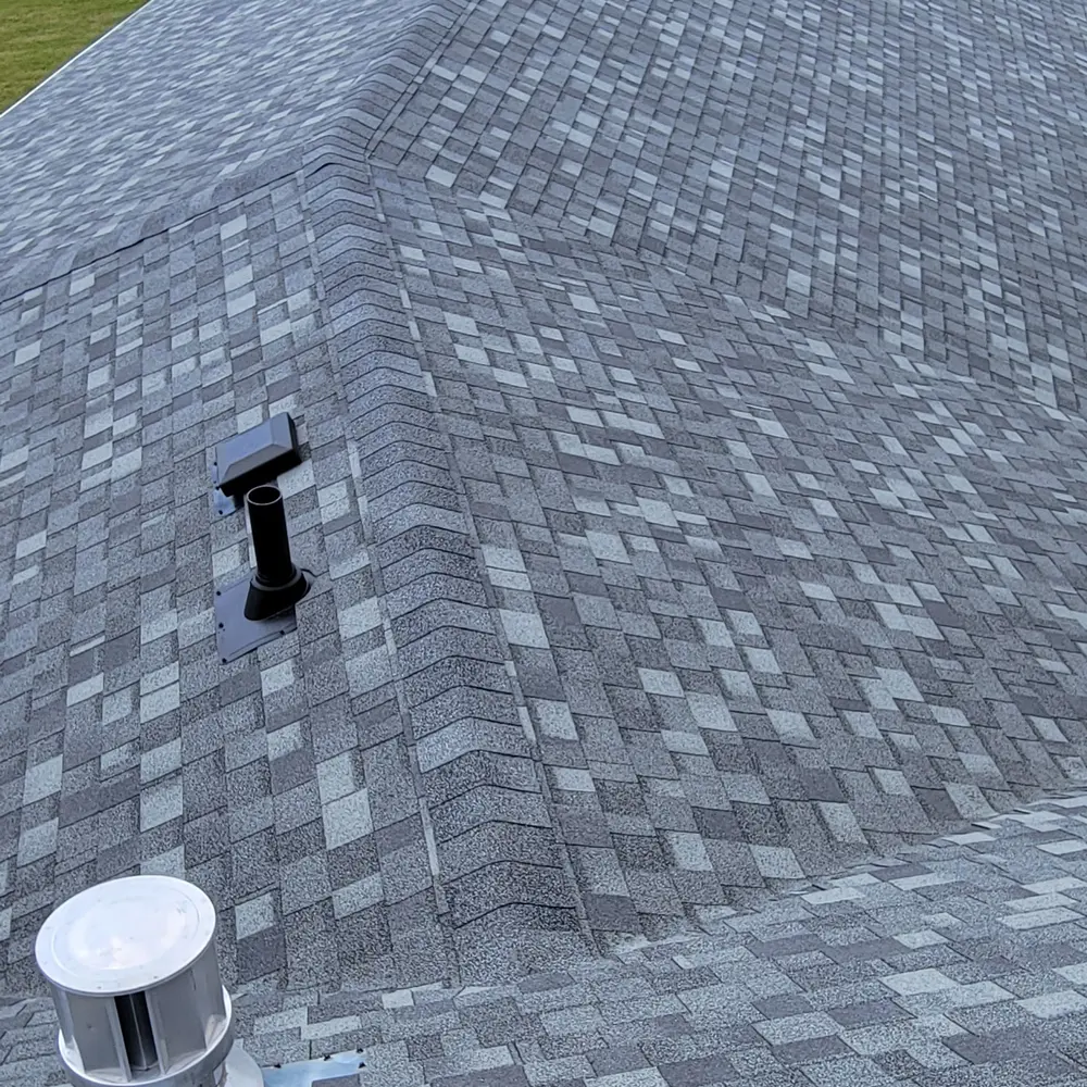 Tim's cedar shake replacement, roofing project in Dawson Creek